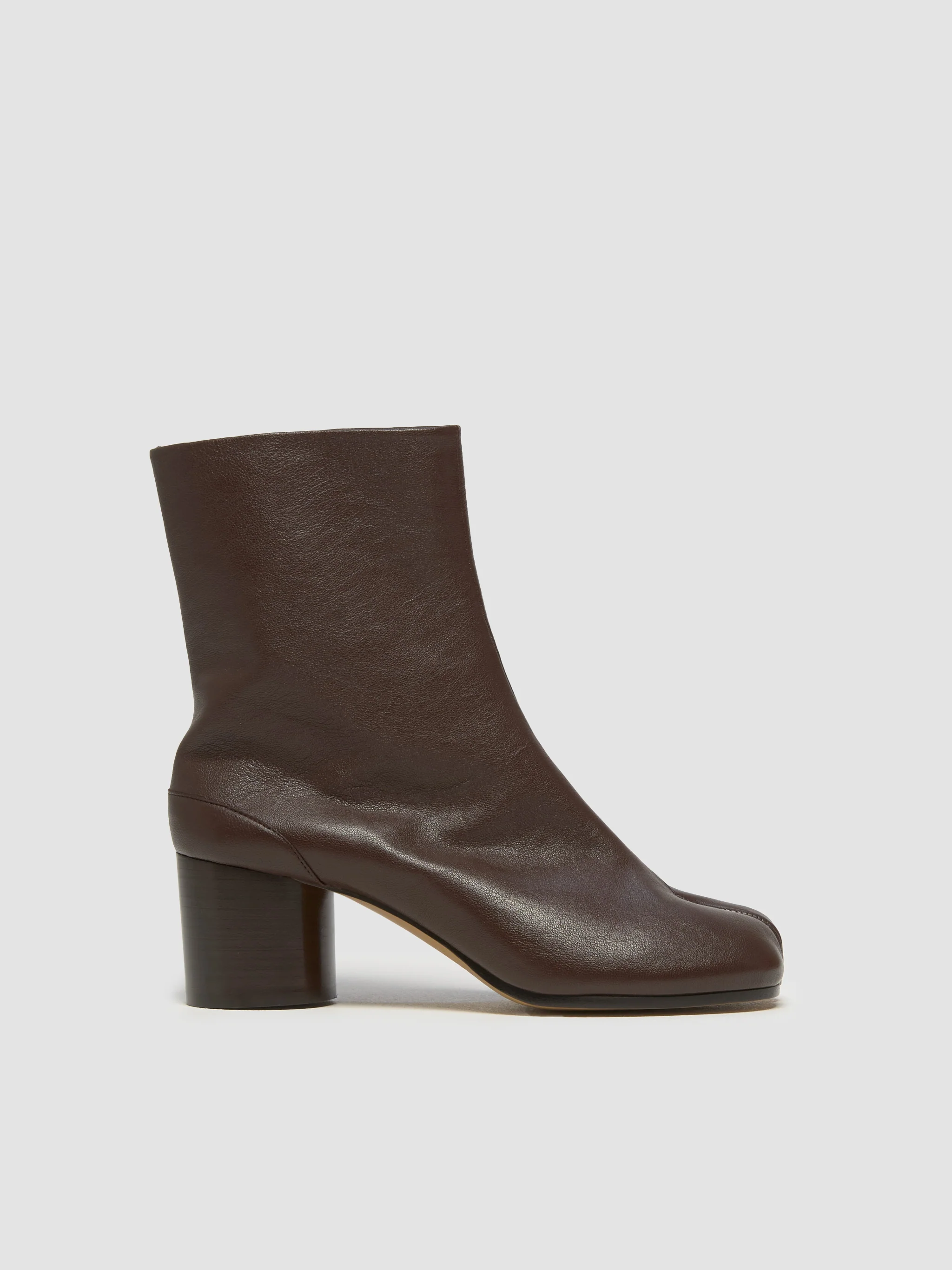 Tabi 60mm Leather Boot (Brown)